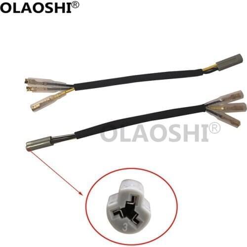 Hot Sale 3 Wires Motorcycle Turn Signal Light Indicator Connectors Wire Adapters for YAMAH YZF FZ6R FZ10 YZFR