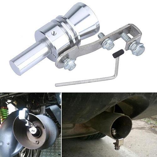 Lightweight Universal Turbo Sound Whistle Exhaust Pipe Tailpipe Blow-off Valves Simulator Durable Useful Easy to Install 2019