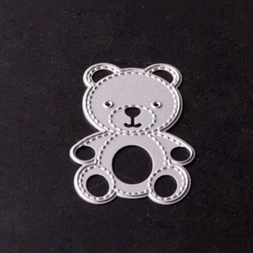 Metal Bear paper die cutting dies for Scrapbooking/DIY Easter wedding Halloween Easter card