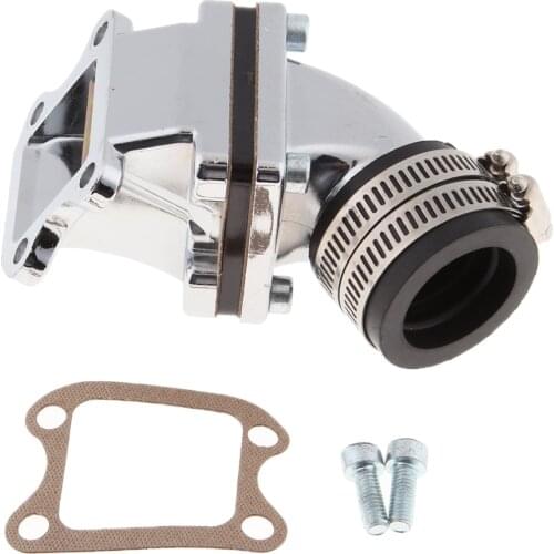 Performance Motor Engine Air Inlet Manifold Intake Boot Assy Set for Yamaha Jog50 Scooter