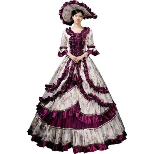 18th Century dress Renaissance Rococo Dress Marie Antoinette Costume ball gown Royal Court Dress Retro Baroque Clothing