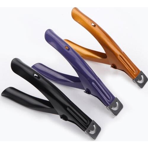 Professional Nail Art Clipper Type U One Word False Tips Edge Cutter Nail Clipper Toe Nail File Foot Care Pedicure Nail Art Tool