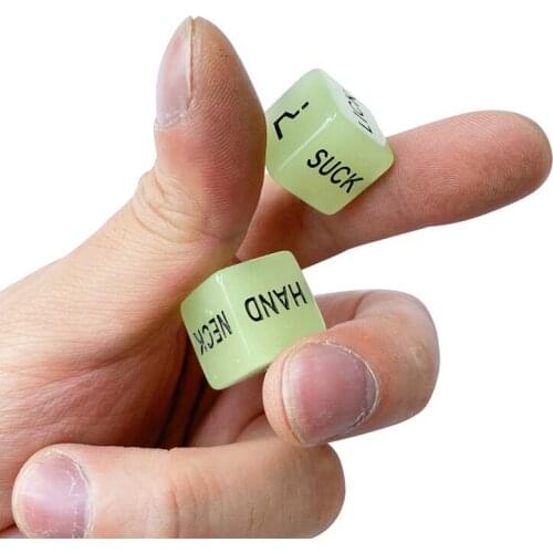 Sex Toy for Couples Adult Games Funny Sex Dice Sexy Posture Luminous Dice Couples Foreplay Sex Products Adult Erotic Accessories