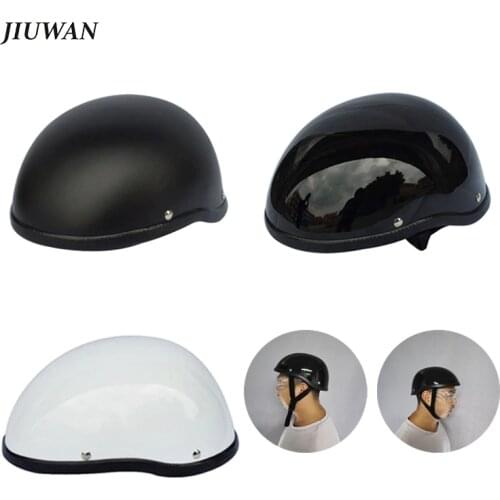 Hot Sell Universal Motorcycle Helmet Capacete Men and Women Summer Half Helmet German Style Vintage Prince Retro Ladle Durable