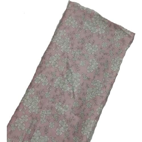 So Pretty Pink Japanese Sakura cherry blossom flower Printed 100% Cotton Fabric for quilting bedding cloth DIY sewing