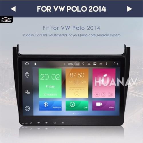 Car DVD Car GPS navigation for Volkswagen Polo 2015 2016 2017 Android8.0 10.1'' Car multimedia Auto Satnav stereo two din radio
