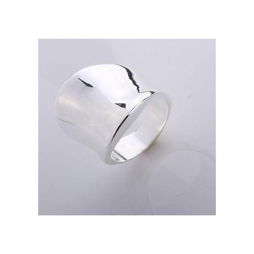 Free Shipping N925 sterling Silver color ring exquisite fashion thumb plate ring gift Silver color jewelry finger ring SMTR052