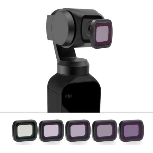 CPL Filter for DJI Osmo Pocket 2 Camera Lens Filter Kit ND4PL/ND8PL/ND16PL/ND32PL Filters Set for DJI OSMO Pocket 2 Accessories