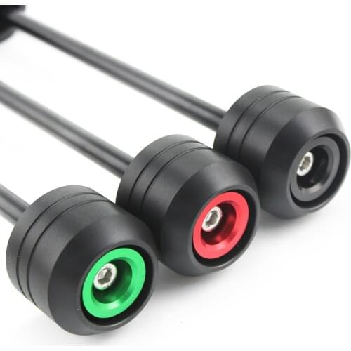 For Kawasaki Z650 Z900 Z750 Z800 Z1000 Z1000SX ZX6R ZX10R Motorcycle Front Axle Fork Crash Sliders Wheel Protector