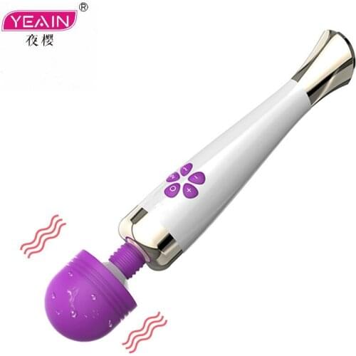 YEAIN Fantasy Powerful Clitoris Stimulator Vibrator, Rechargeable 10 Frequency 7 Speed Magic Wand Massager Sex Toys for Woman