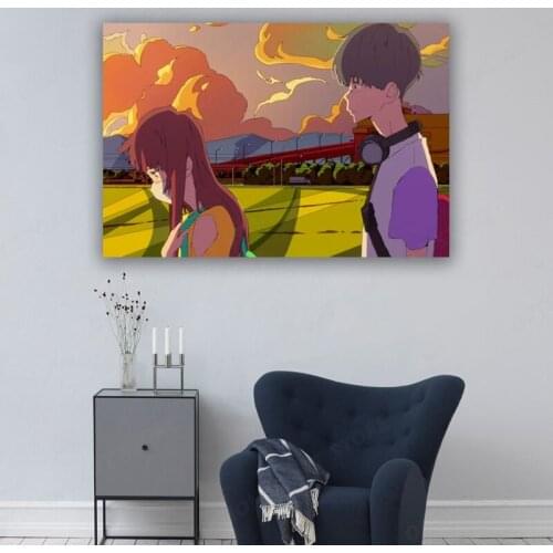 Canvas Anime Words Bubble Up Like Soda Pop Pictures Home Manga Decoration Paintings Poster HD Prints Wall Art Modular Living Roo