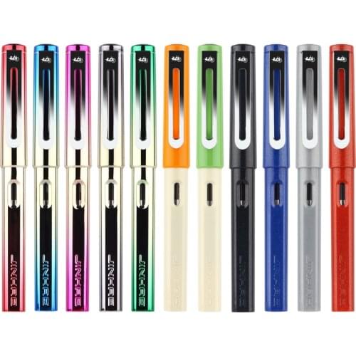 Jinhao 599a Fountain Pen Ink Pen Pluma Stylo Plume Vulpen Stilografica Student Stationery Gift Pen Optional Can Customize LOGO