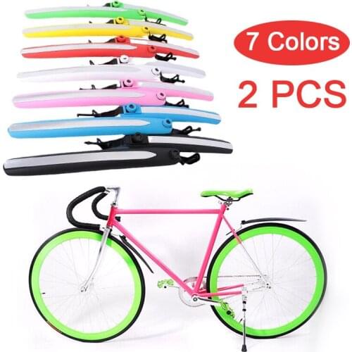 2Pcs Bicycle Fenders Accessories Mountain Mudguard Front Rear MTB Wings