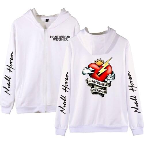Niall Horan Fashion Prints Zipper Hoodies homme Women hip hop Men Long Sleeve Pullovers 2021 Hot Sale Casual Sweatshirts