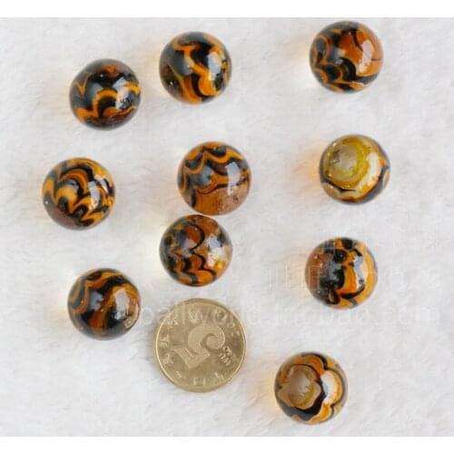 New hook wire glass bead 16mm wonderful ball childrens toy Pinball Vase Decoration Ball props Pinball