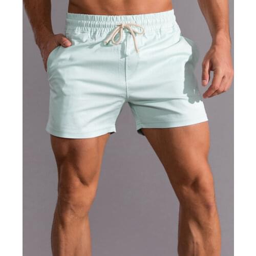 New arrival casual man shorts summer pink shorts 7 colors white black blue