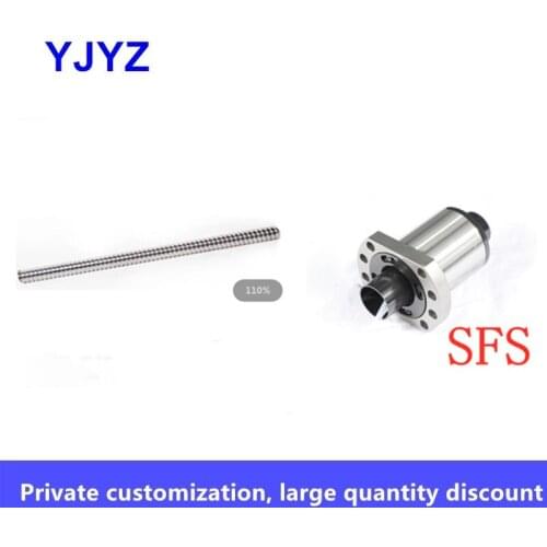 High precision ball screw set screw nut guide SFU2510S-4040