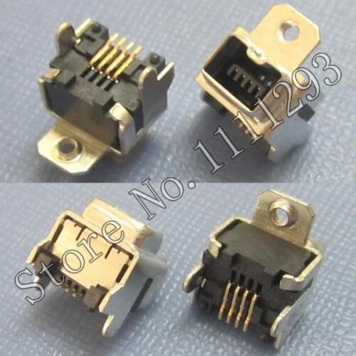 5pcs/lot 1394 Firewire Jack female 1394 socket connector with Nut for Sony Canon ZR80 ZR90 Elura 60 etc Camcorder FireWire