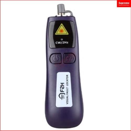 Free Shipping 1mw Red Laser Light Fiber Optic Cable Tester Visual Fault Locator Checker Grandway VLS-8-1