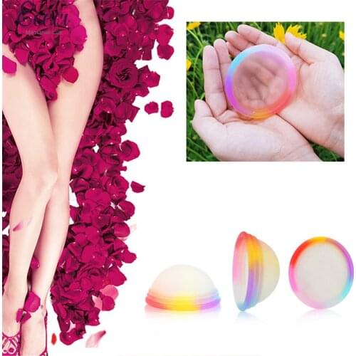 Colorful Menstrual Reusable Disc Flat-fit Design Menstrual Cup Extra-Thin Silicone Menstrual Disk Tampon/Pad Alternative