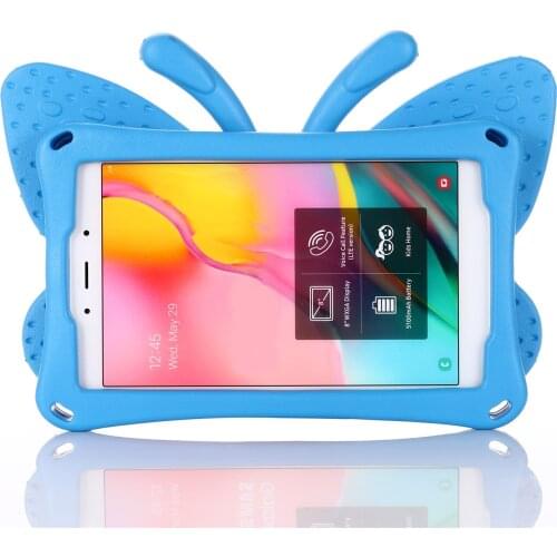 For Samsung Tab P3200 T110 T210 Kids Case Stand Cartoon EVA Shockproof Tablet Cover for T230 T280 T285 T290 T295 T380 T385