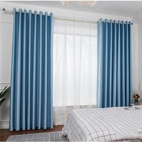 Living Room Bedroom Blackout Curtains, Sun Protection, UV Protection, Blackout Curtains, Printed Lace Curtains