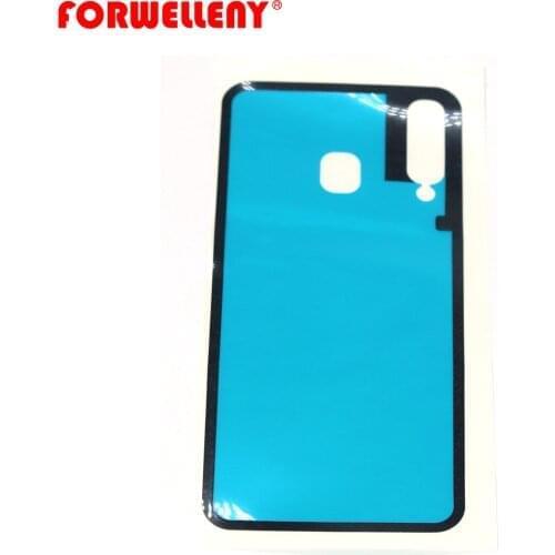 For SAMSUNG Galaxy A20 SM-A205 Back Glass cover Adhesive Sticker Stickers glue battery cover door housing