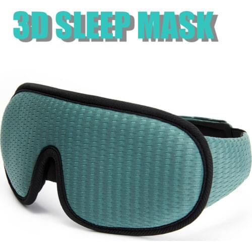 3D Sleeping Eye Mask Block Out Light Soft Padded Travel Shade Cover Rest Relax Sleeping Blindfold Eye Cover Sleep Mask Eyepatch