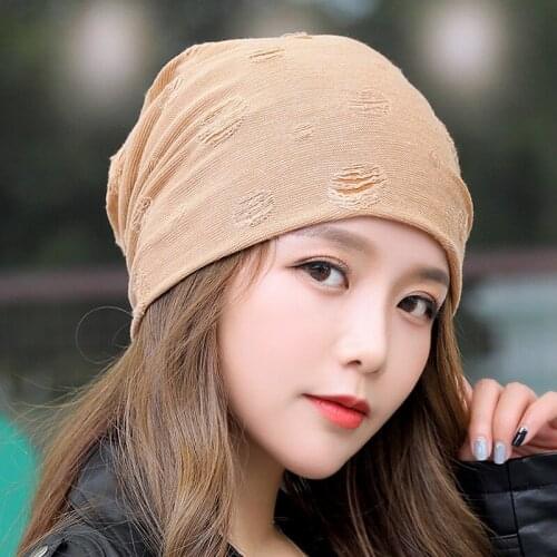 Mingjiebihuo New fashion comfortable high quality warm knit wool hats Solid color thin draw outdoor unisex simple hat