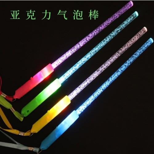 Star Moon Stick Flash Stick Fluorescent Stick Acrylic Glow Stick SpreadIng Ground Stall Syd Toy Fiber Stick Night Light Toys