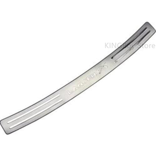 Stainless Steel Rear Bumper Protector Guard Plate For Mitsubishi Lancer/Lancer X/Lancer Evo 2008-2018