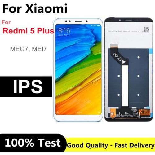 5.99" For Xiaomi Redmi 5 Plus LCD Display Touch screen Digitizer for Redmi5 Plus LCD Replacement Repair