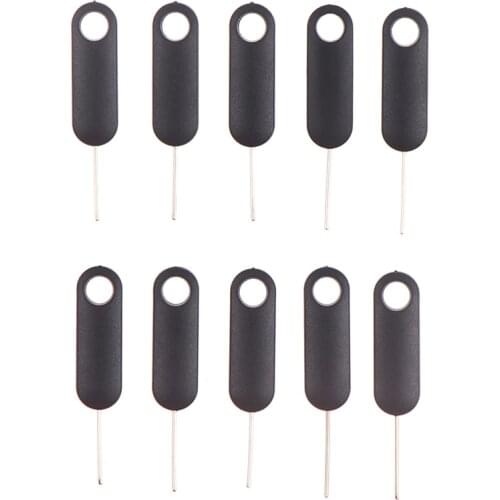 10 Pcs Universal Sim Card Tray Pin Ejecting Removal Needle Opener Ejector For Phone 7 6S 6 Plus 5 For Huawei Xaomi