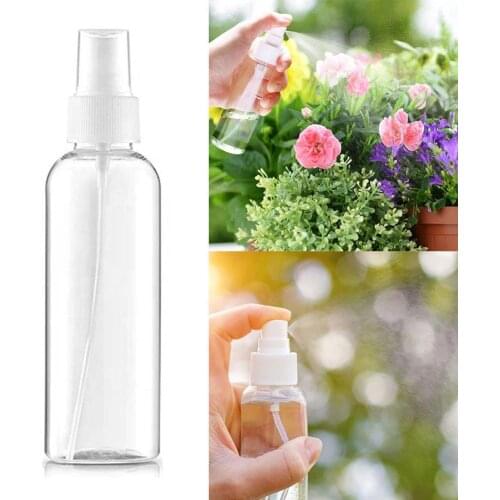 250ml Mist Sprayer Clear Round Refill Spray Bottle Watter Bottle Plastic Perfume Bottle Atomizer Empty Spray Bottles