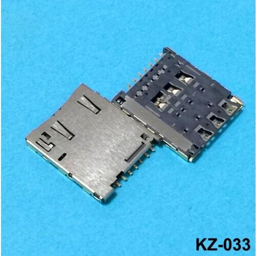 5/10/20/50/100PCS For Sony Xperia M4 Aqua E2303 E2333 E2353 Sim Card Slot Tray Holder Socket Repair Part