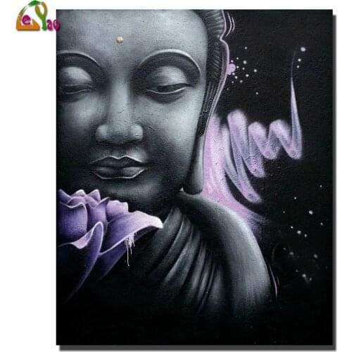 Full square/round drill buddha lotus 5d diy diamond painting religious zen diamond embroidery mosaic cross stitch home decor