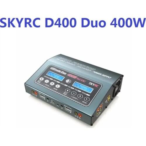 SKYRC D400 Ultimate Duo 400W AC/DC Balance Charger Discharger