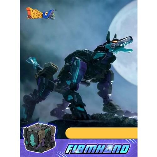 BeastBox Deformation Robots Transformation Animal Toy Cube Model Wolf Firmhand Action Figure Jugetes For Gifts