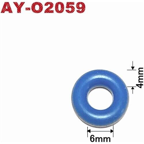 Free Shipping 1000pieces GDI fuel injector rubber orings 14*6*4mm for AY-O2059