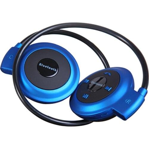Mini 503 Sweatproof Neckband HiFi Wireless Headphone Stereo Bluetooth Earphone Running Headset Support TF Card Play