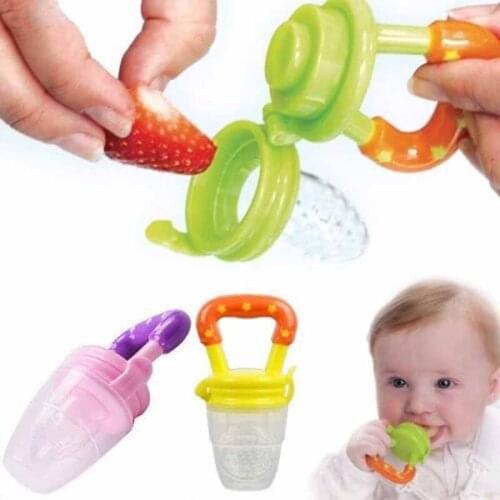 Baby Pacifier Clip Attache Sucette Kids Nipple Fresh Food Milk Nibbler Food Feeder Safe Baby Pacifier Bottles Nipple Teat