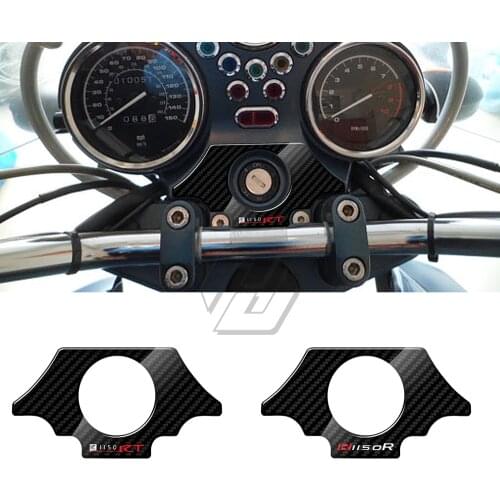 For BMW Motorrad R1150R 2001-2005 3D Carbon-look Upper Triple Yoke Defender