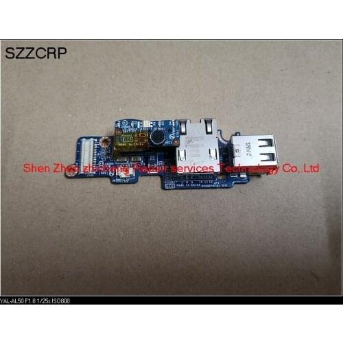 For DELL Latitude D630 laptop USB Ethernet LAN Board IBQ00 LS-3302P