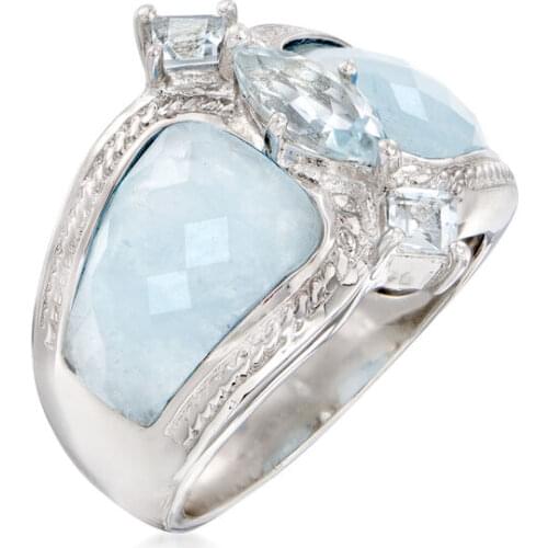 Elegant Jewelry for Women Rings Wedding Engagement Crown Shaped Crystal Opal Princess Ring Statement Anniversary Gift Popular