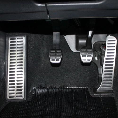Stainless Steel Pedals Cap MT AT For SEAT LEON CUPRA FR FR+ 2006-2012 MK2 car Accessories