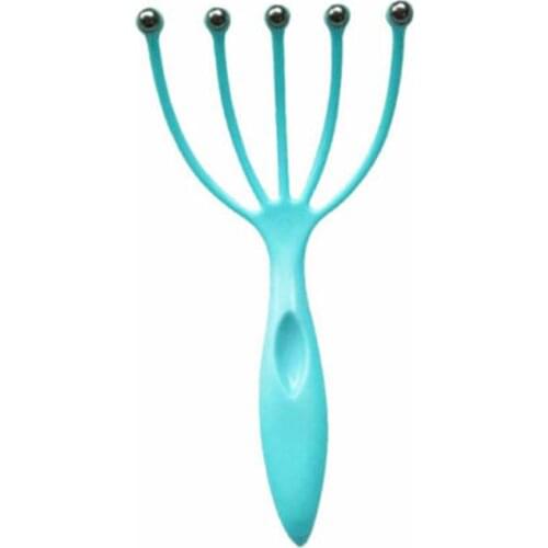 Five-Jaw Ball Head Massager Manual Scratch Head Grabber Plastic Scalp Massage Claw Professional Fashion