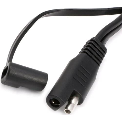 Motorcycle 2.1A Waterproof USB Charger Kit SAE to USB Adapter+Extension Harness