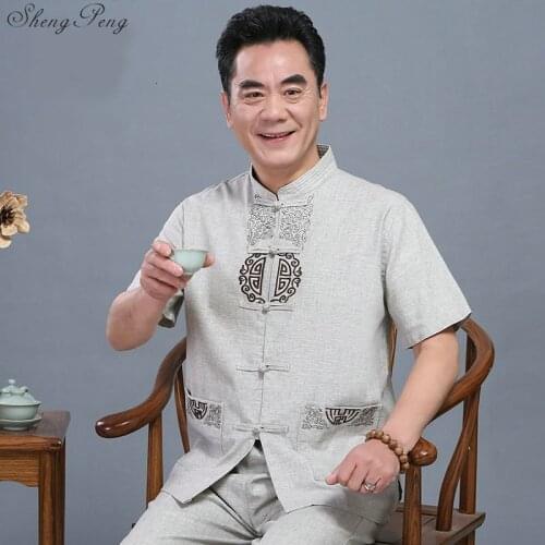 Suits men 2018 chinese traditional men clothing chinese male clothing chinese suits for men Q125