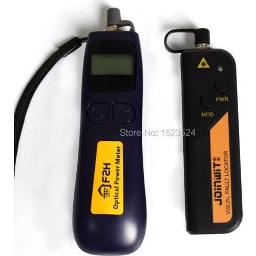 Fiber Optic Tool Kit FHP12B -50~+26dBm Mini Optical Power Meter and JW3105N Visual Fault Locator 10mw