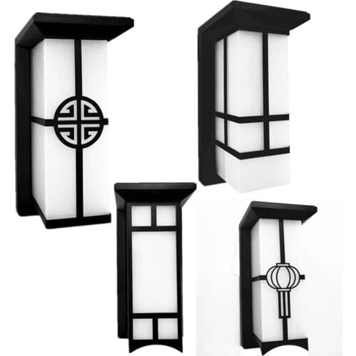 Terraza exterior Outdoor wall lamps waterproof outdoor balcony stairs aisle garden and terrance decoracion luces porche kinkiet